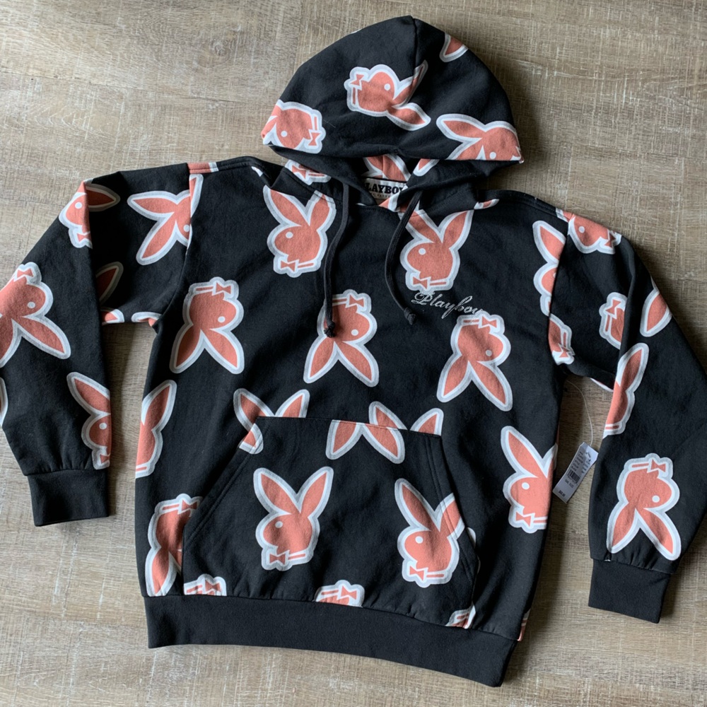 Playboy x PacSun GLOW Adult Hoodie Small Unisex Exclusive Limited Edition NEW - Picture 11 of 11